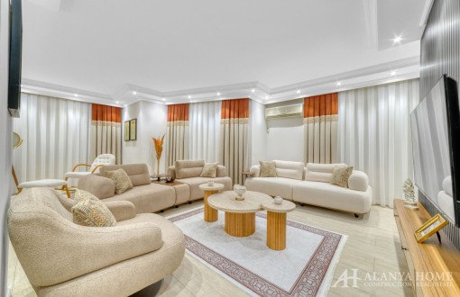 Move-In Ready Luxury Furnished 4+1 Duplex Apartment Close To The Sea