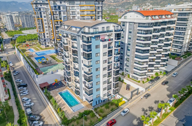 Appartement meublé 2+1 à Mahmutlar, Gökgür Palace