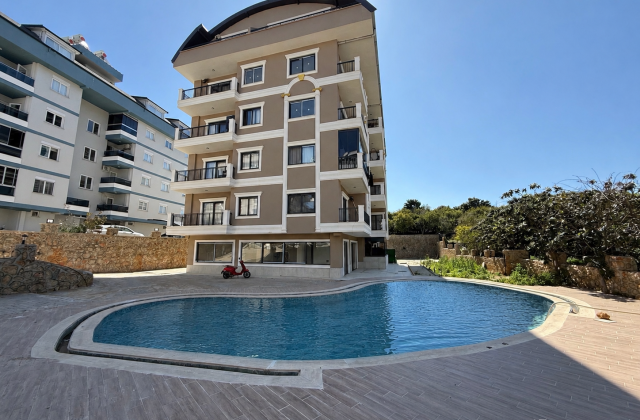 New 2+1 Apartment in Oba Nova Park Residence