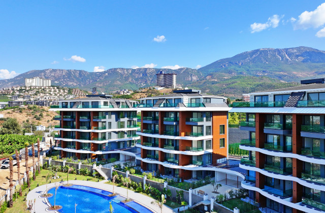 Furnished 2+1 Apartment in Kargicak Kavi Velux Residence