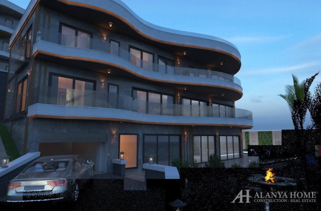 Tepe, Alanya, Türkiye'de 1,2 milyon Euro'ya satılık eşsiz bir villa.