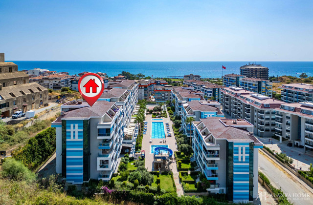 Kestel Aura Blue’da Deniz Manzaralı 3+1 Dubleks