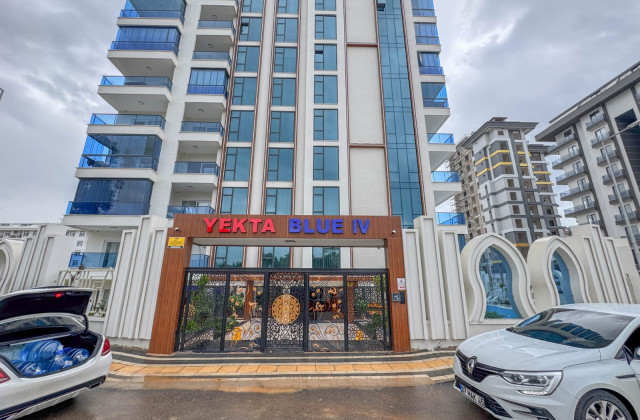 Furnished 1+1 Apartment in Mahmutlar, Yekta Blue 4