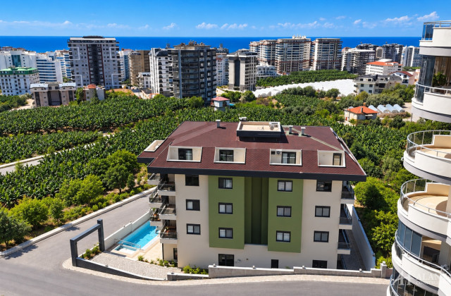 آپارتمان ۱+۱ در محمودلار، مجتمع Family House، ۵۰ مترمربع