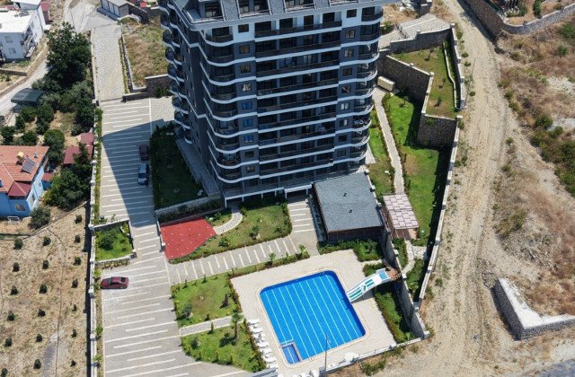آپارتمان 1+1 رو به استخر در دمیرتاش | Shine Residence