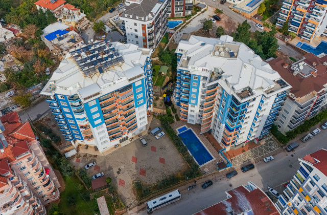 Furnished 2+1 Apartment in Tosmur, My Hill Residence