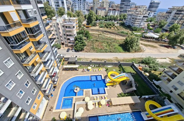 Махмутлардағы Novita Delux жиһаздалған 2+1 пәтері