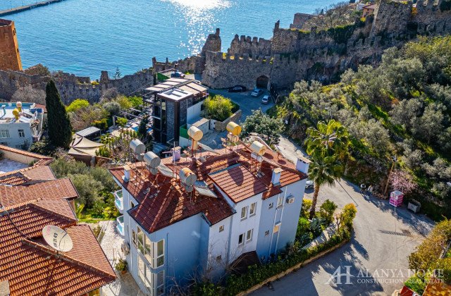 Alanya Kale Ikamete Uygun 1+1 Daire