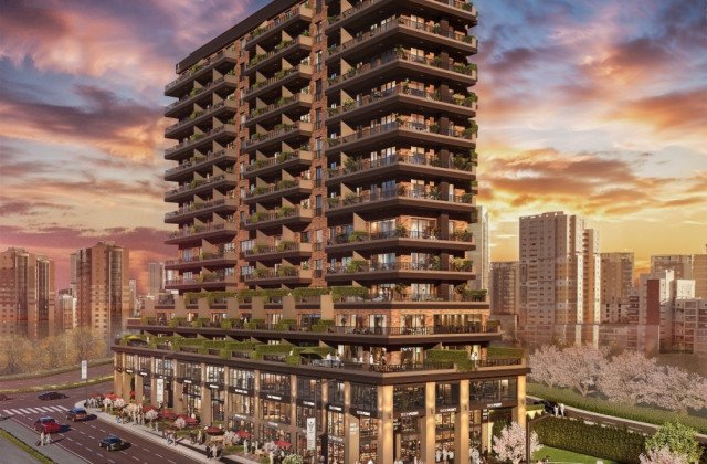 Anka Ataşehir Apartments, Offices and Street Shops
