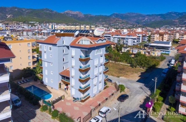 Sunshine Sitesi Oba İkamete Uygun 2+1 Daire