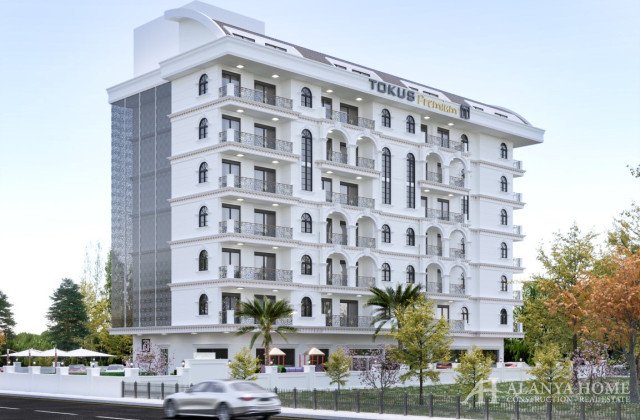 Tokus Premium Merkez Alanya 2+1, 3+1 Daireler