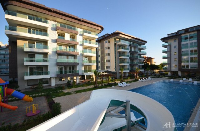Furnished 1+1 Sea-View Apartment in Kestel, Alanya