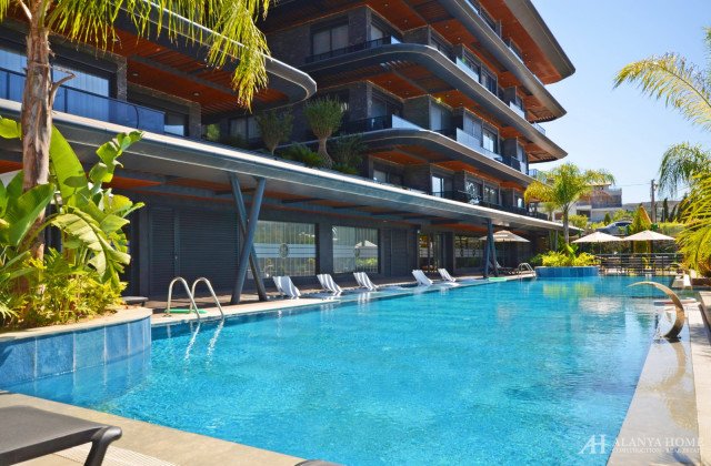 2+1-Wohnung mit Poolblick in Hasbahçe | Milano VIP 1