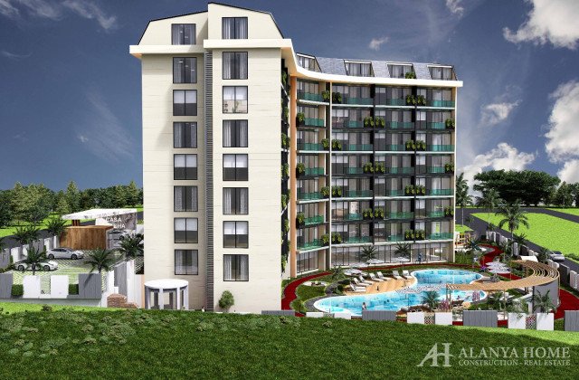 Casa Pasha Seaside Gazipasa 1+1, 2+1 Apartments