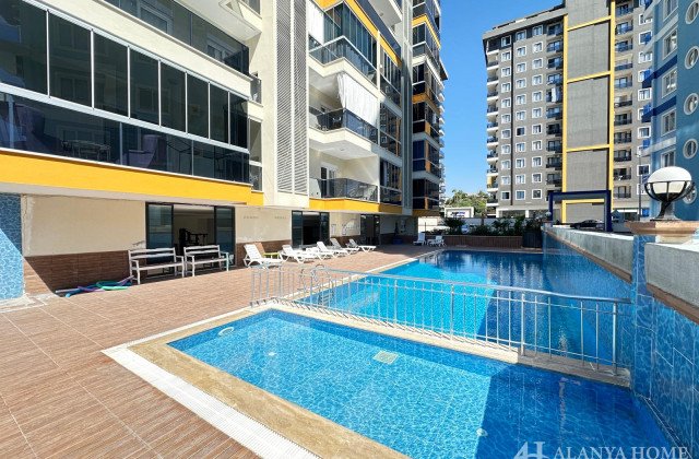 Barsel Residence Furnished 1+1 Apartment Just 500 M From The Sea