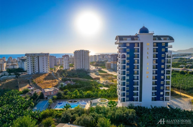 1+1 Apartment in Mahmutlar at Hill Side, Alanya