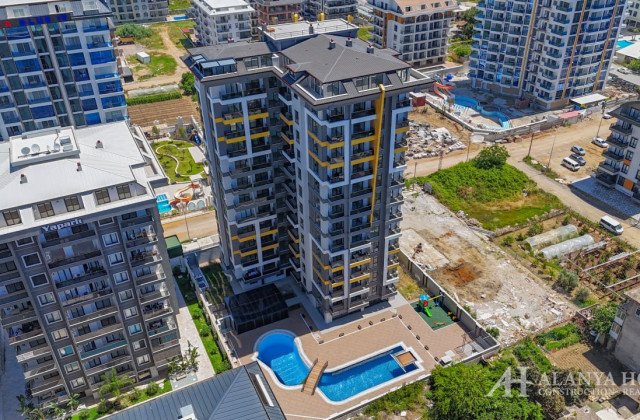 آپارتمان مدرن 1+1 در Aser Lotus Residence