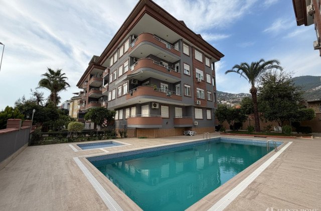 Alanya Merkezde 135 m² Eşyalı 2+1 Daire
