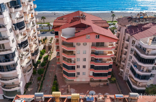 3+1 Furnished Seafront Duplex in Mahmutlar, Alanya