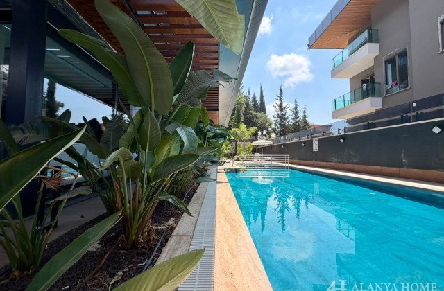 آپارتمان مدرن 2+1 با باغ در Milano Residence VIP 2