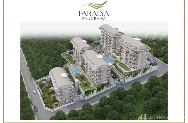 Wohnungen zum Verkauf in Faralya Panorma in Konakli Alanya Türkei