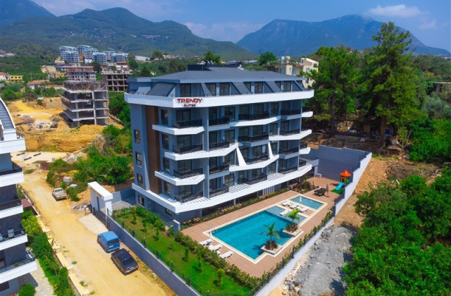 2+1-Duplexwohnung in Oba – Trendy Suits, 106 m²