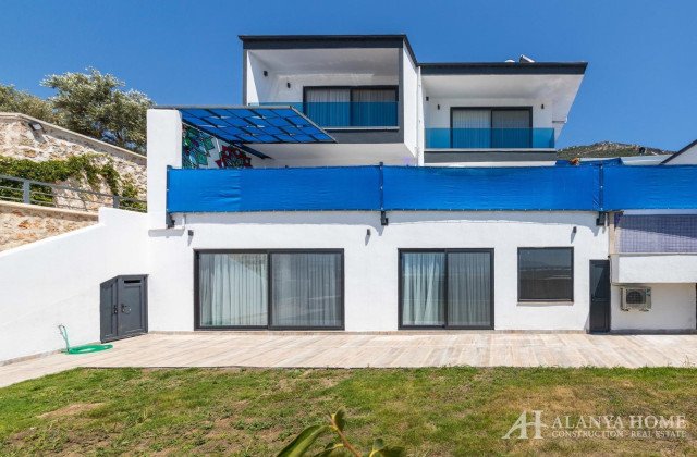 Luxury Furnished 3+1 Detached Villa with Private Pool in Kaş Kalkan Yeşilköy
