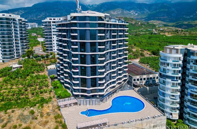 דירה מפוארת 2+1 ב-Liberty Deluxe Residence, Mahmutlar