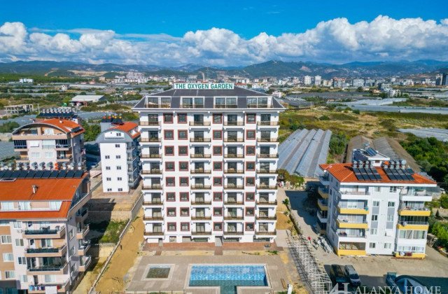 Oxygen Garden – 1+1, 2+1, 3+1 Apartments Just 700M To The Sea