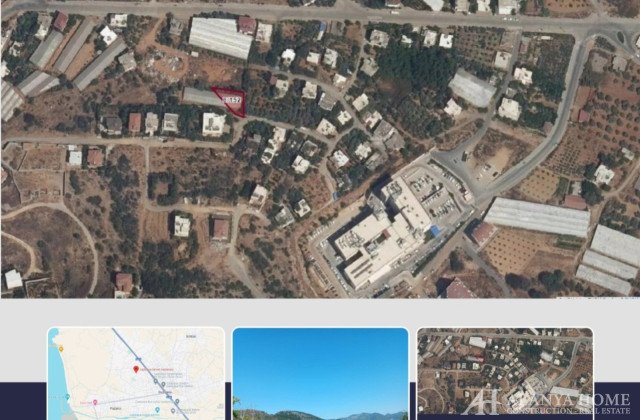 Gazipasa Cumhuriyet Cebeli For Sale 420M² Detached Plot
