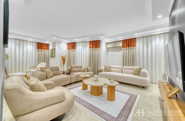 Move-In Ready Luxury Furnished 4+1 Duplex Apartment Close To The Sea