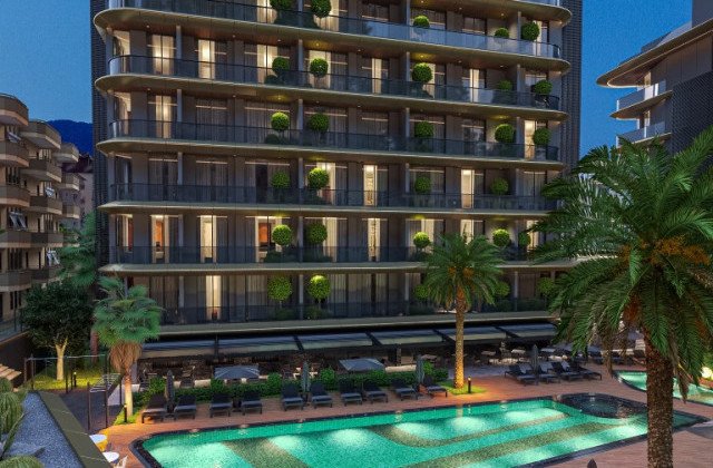 Royal Grand Excluzive Cleopatra Residence 1+1 Dai̇reler