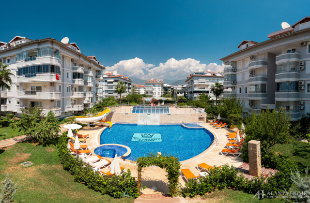 Appartement 2+1 meublé à Oba Crown 3, Alanya