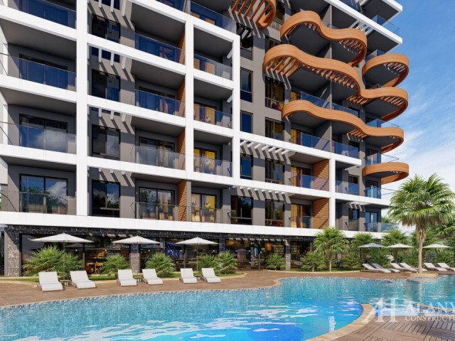 КВАРТИРЫ В NOBBY GARDEN 2 НОББИ ГАРДЕН 2 АВСАЛЛАР АЛАНИЯ ТУРЦИЯ