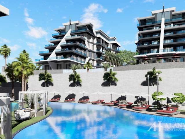 APARTMENTS IN SERDAR UYGUN PREMIUM RESIDANCE OBA ALANYA TURKEY BUY SELL RENT