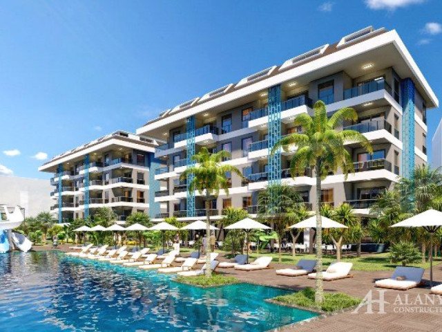 Роскошный комплекс Calypso Residence Kestel с концепцией пятизвездочного отеля, расположенный в Кест