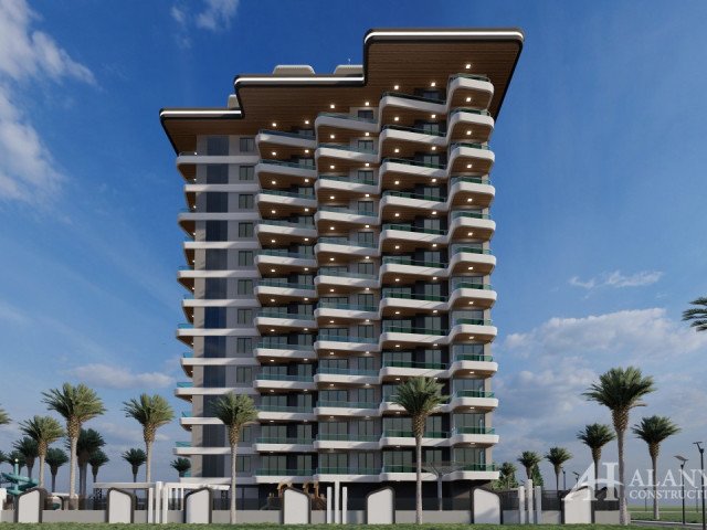 Ruby Tower Mahmutlar Alanya Antalya Turkey Purchase sale property, furnished, one and two bedroom ap