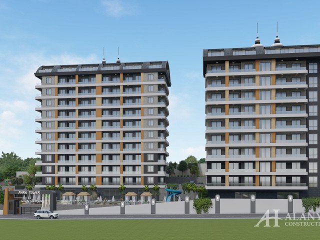 Park Tower Avsallar Alanya Antalya Türkiye Fotoğraf satışı deniz manzaralı yenilenmiş bir müteahhitt