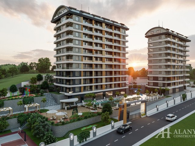 Park Tower Avsallar Alanya Antalya Turkey Photo sale purchase of a furnished apartment housing in in