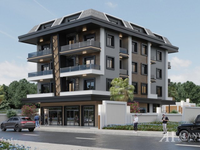 Apartments fo sale rent buy in ALARA HAN RIVER Kestel Alanya Antalya Turkey