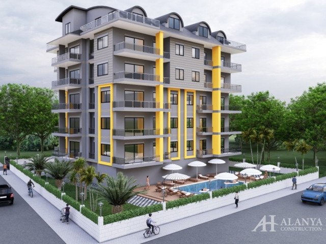 BUY APARTMENT IN Pİ LİFE RESİDENCE AVSALLAR ALANYA ANTALYA TURKEY buy sell rent