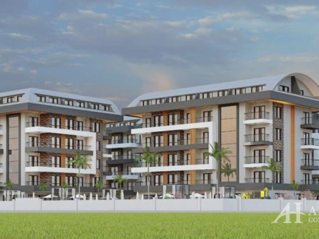 Продается квартира 1+1 в комплексе Sea Pearl в Оба Аланья Анталия Турция