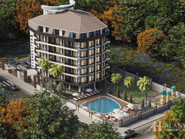 Apartments for sale in California Kestel Alanya Turkey