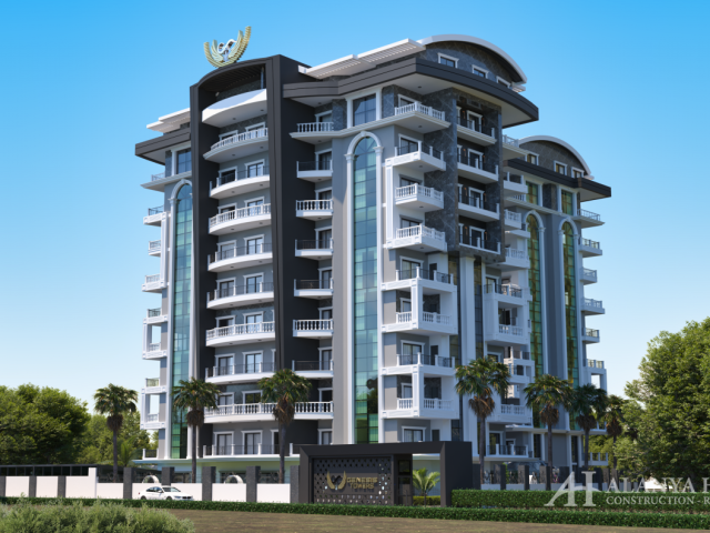 APARTMENTS IN GENESIS TOWERS CENTER ALANYA ANTALYA TURKEY BUY RENT SELL
