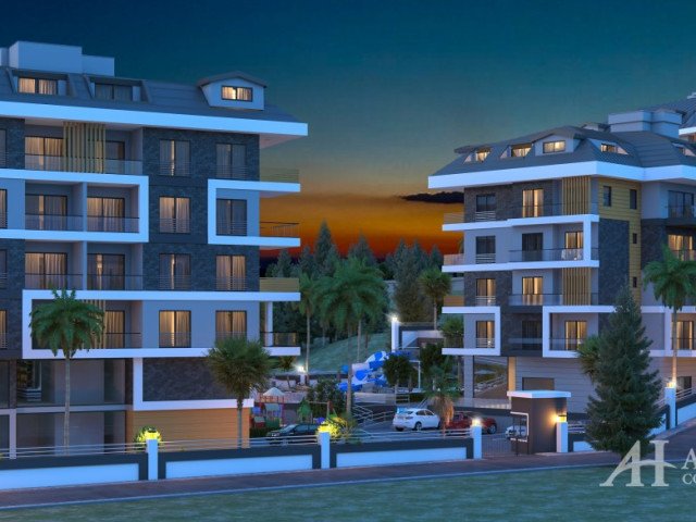 Apartmrnts in Antares City Hasbahçe Alanya Anatalya Turkey