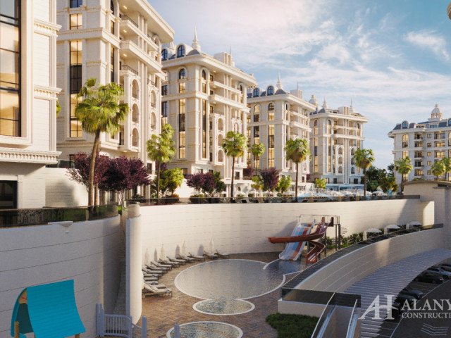 Квартиры для продажи в MevaCity Residence Ciplakli Алания Анталия Турция