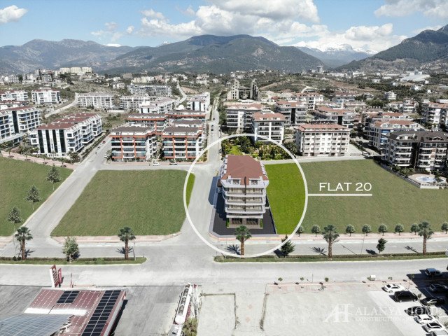 Wohnung 20 Oba Alanya Antalya Türkei Kauf Verkauf Eigentum einer möblierten 1-Zimmer-Wohnung in eine