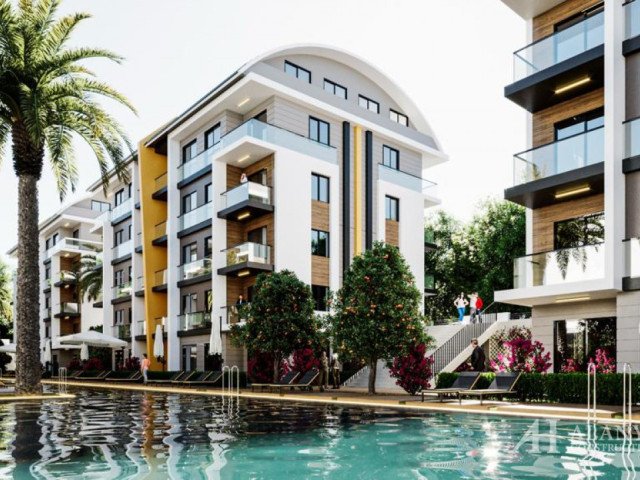 Продажа квартир в Nirvana Sea Side Okurcalar Аланья Анталия Турция