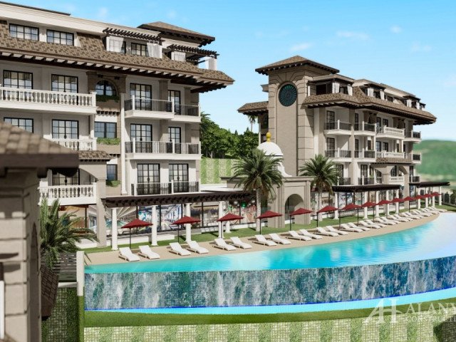 APARTMENTS AND VILLAS IN EXODUS PREMIUM TOWN KARGICAK ALANYA ANTALYA TURKEY BUY RENT SELL