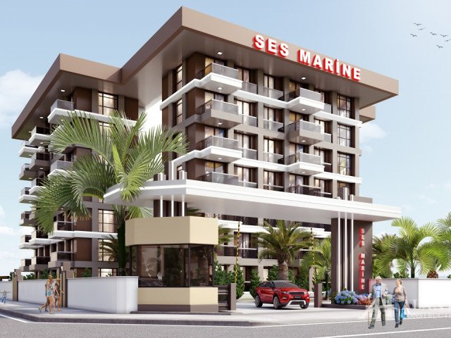 Apartments for Sale in Ses Marine Gazipasa Alanya Antalya Turkey